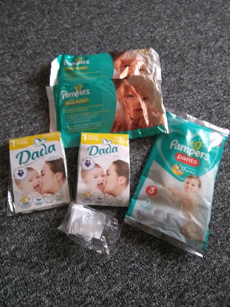 pieluchomajtki pampers próbka