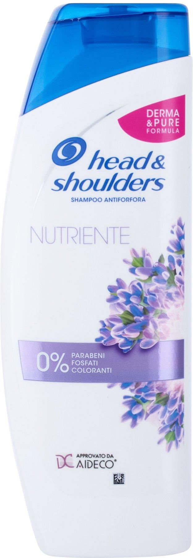 head & shoulders nourishing care szampon przeciwłupieżowy 400ml