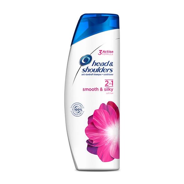 head & shoulders smooth & silky 2w1 szampon przeciwłupieżowy