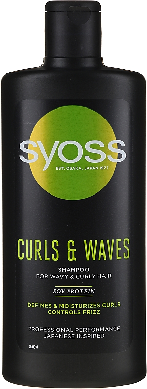 syoss curls & waves szampon opinie