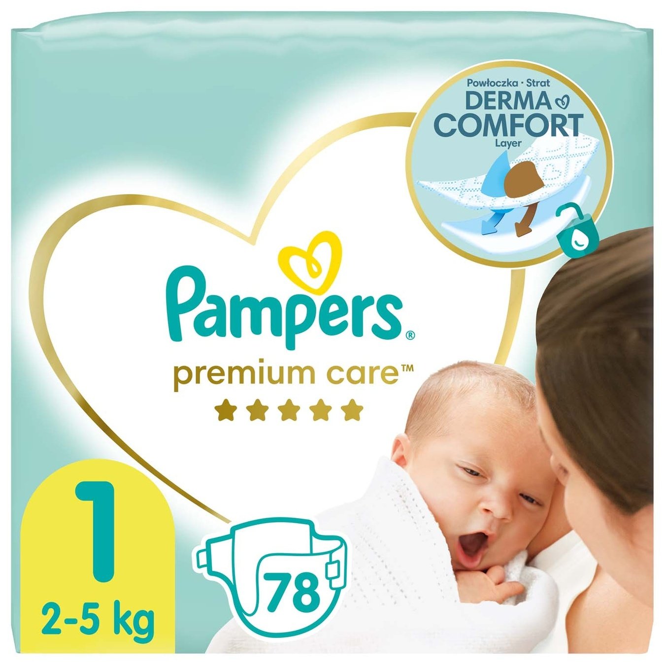 auchan pampers premium care 1