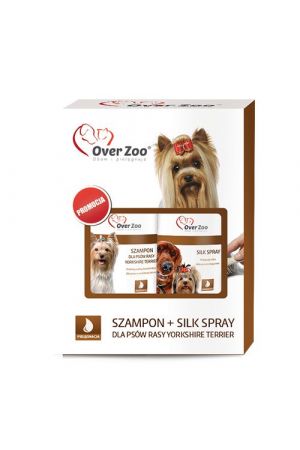 over zoo szampon dla psów rasy yorkshire terrier silk spray