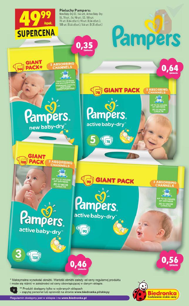 pampers mega pack 3 biedronka