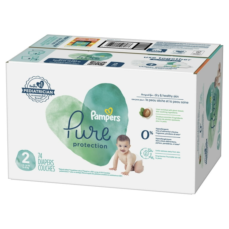 pampers pure protection 2szt