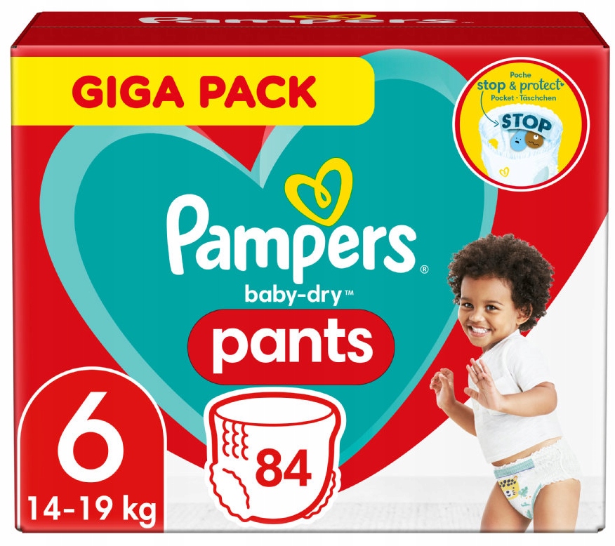 pieluchomajtki pampers giga pack