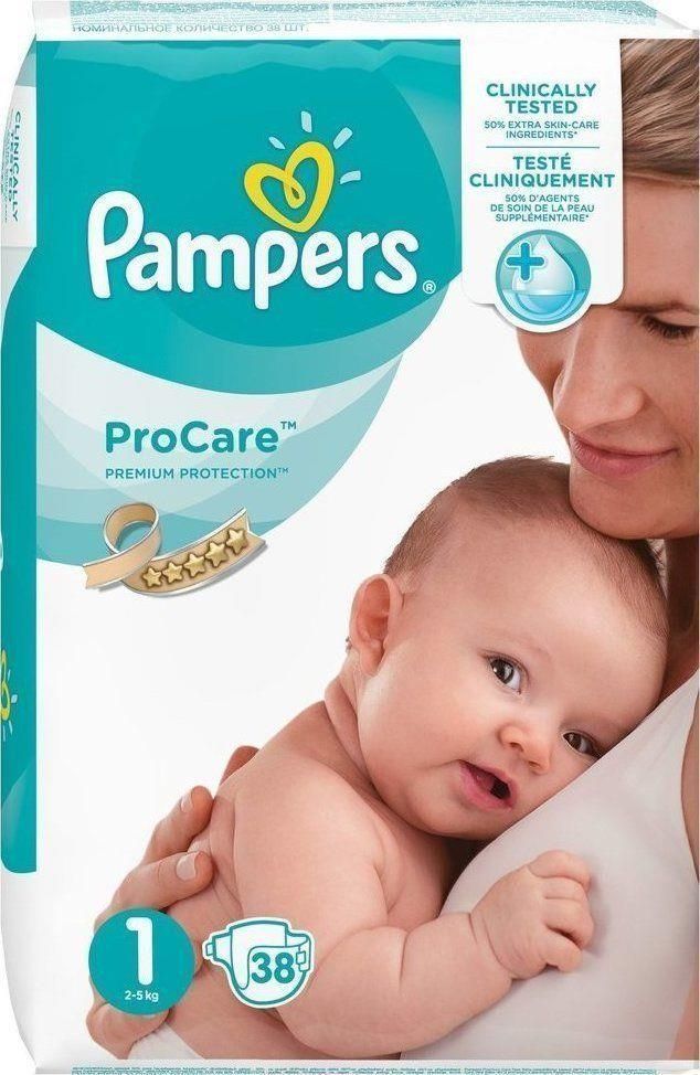 pampers pro care 1 cena