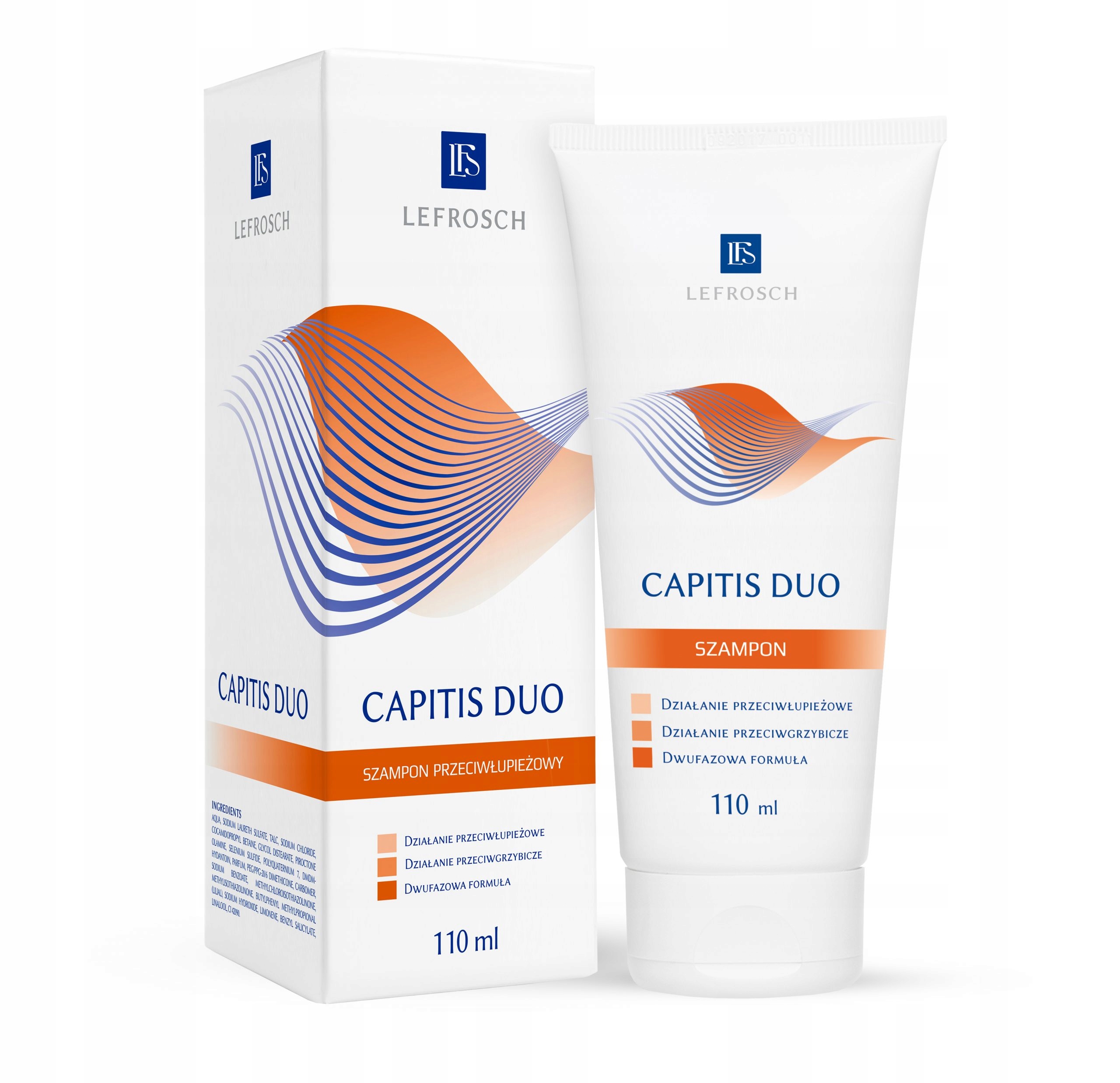 lefrosch capitis duo szampon przeciwłupieżowy 110 ml