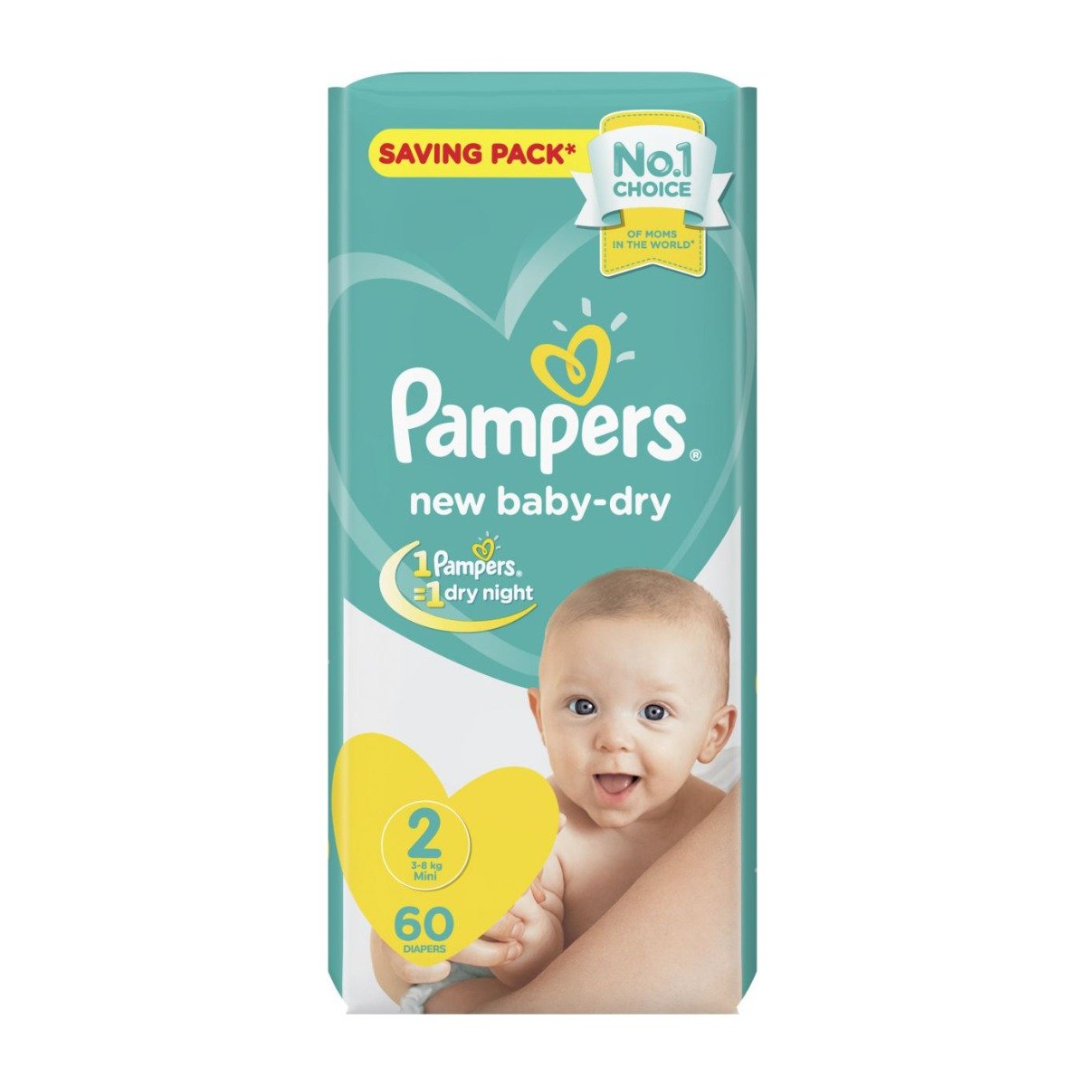 pampers new baby dry 3 mini