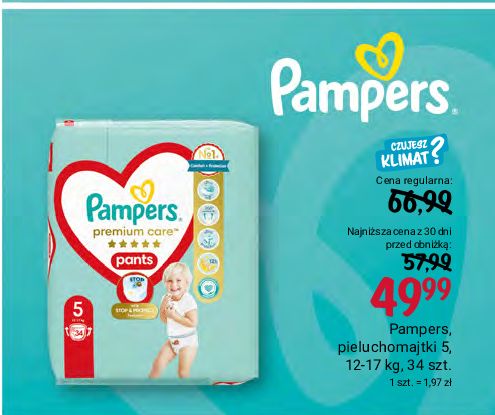 pampers pieluchomajtki rossmann