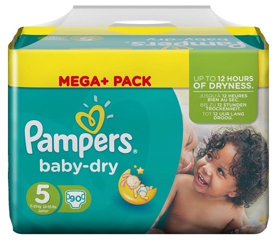 mega pack pampers 5