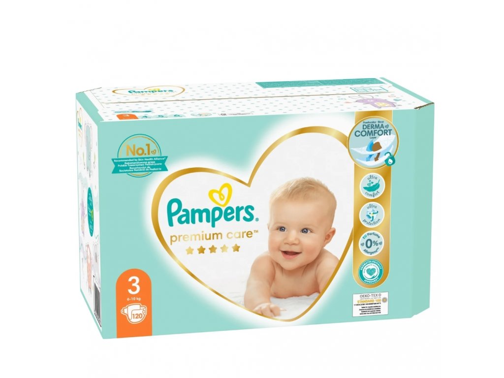 pampers 3 premium care 120