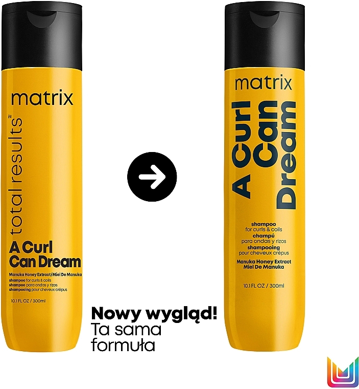 matrix total results curl szampon