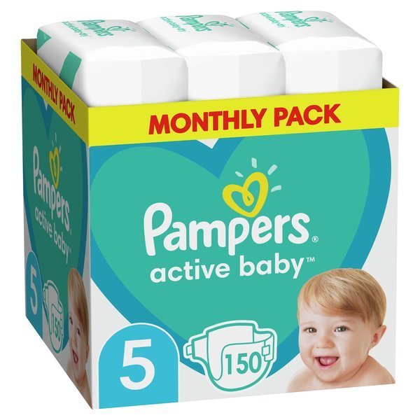 pampers 5 zapas na miesiąc