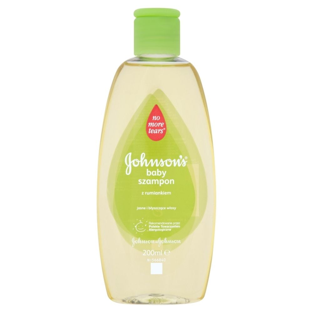 johnsons baby szampon z rumiankiem 200ml