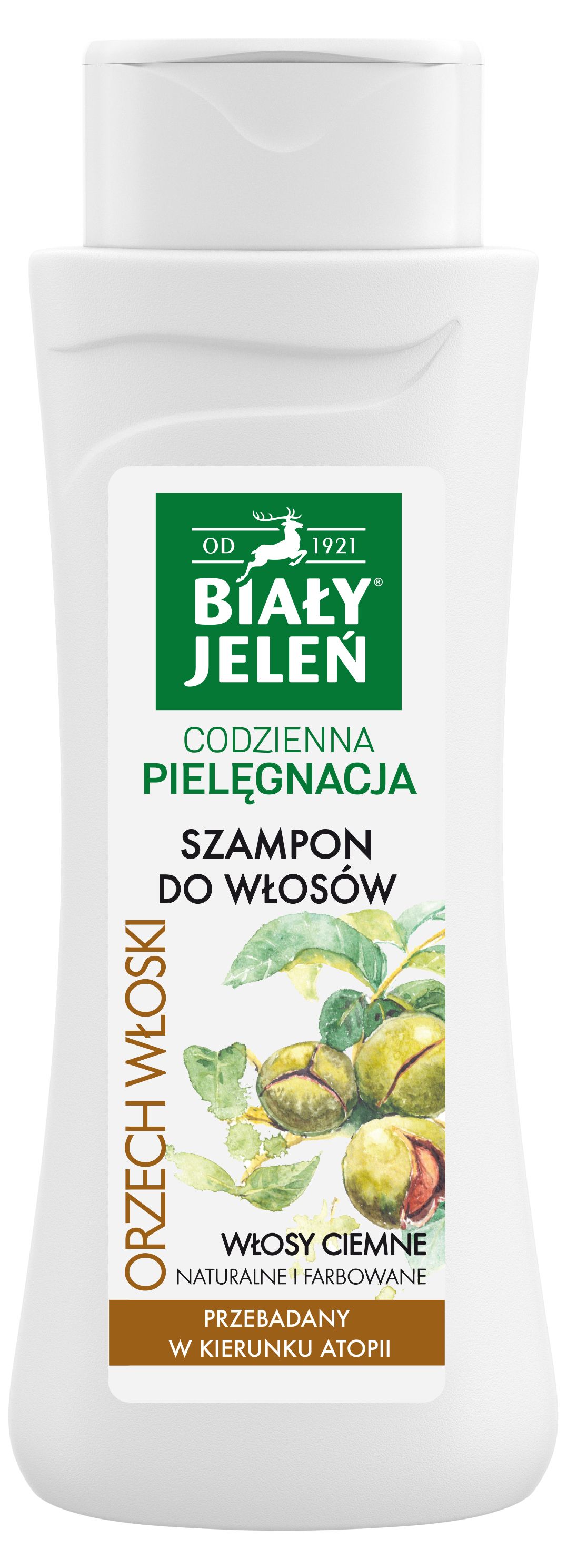 szampon do wlosow ciemnych bialy jelen