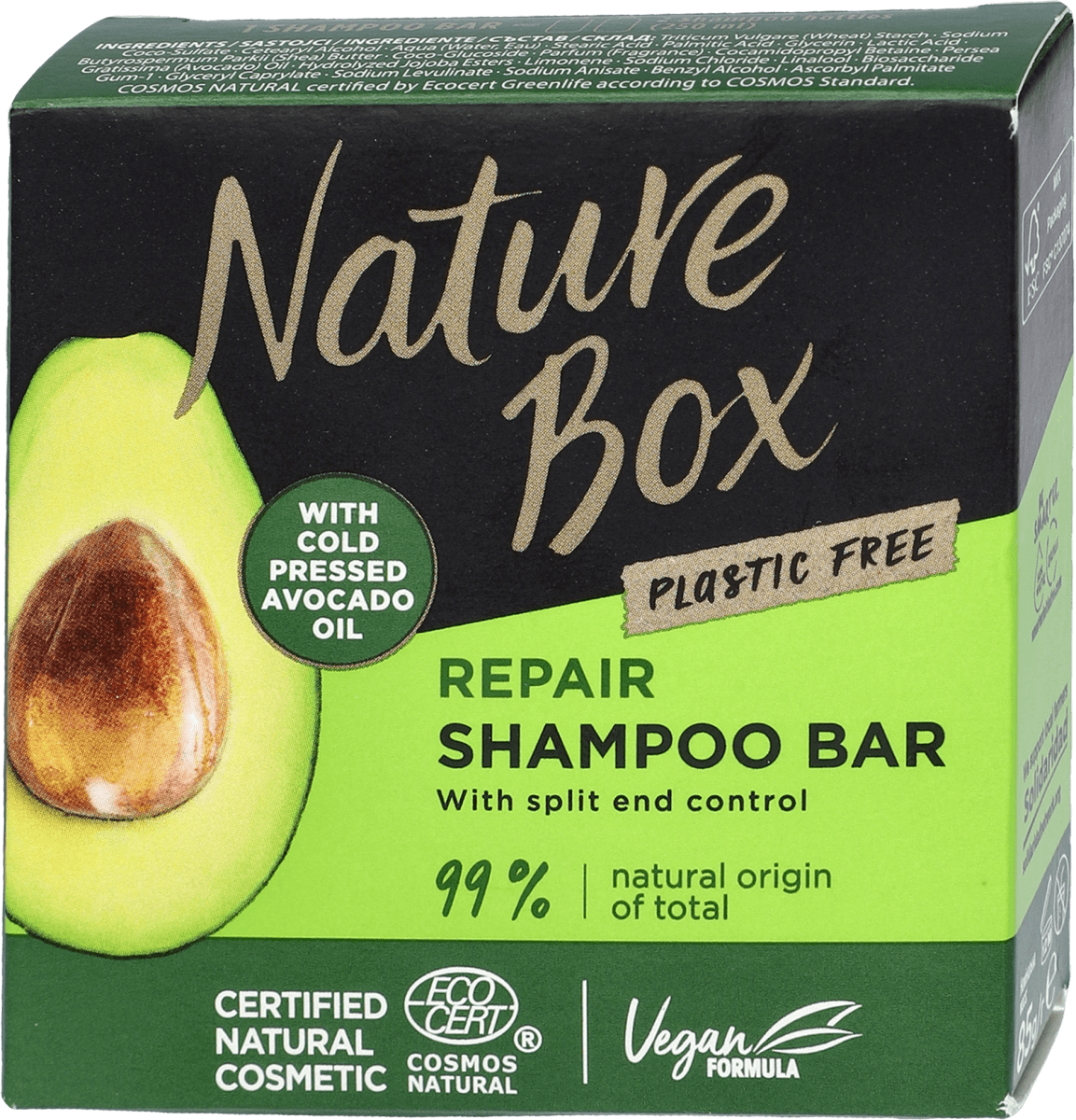 nature box szampon avocado