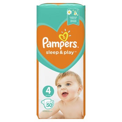 pampers pomarańczowe 4