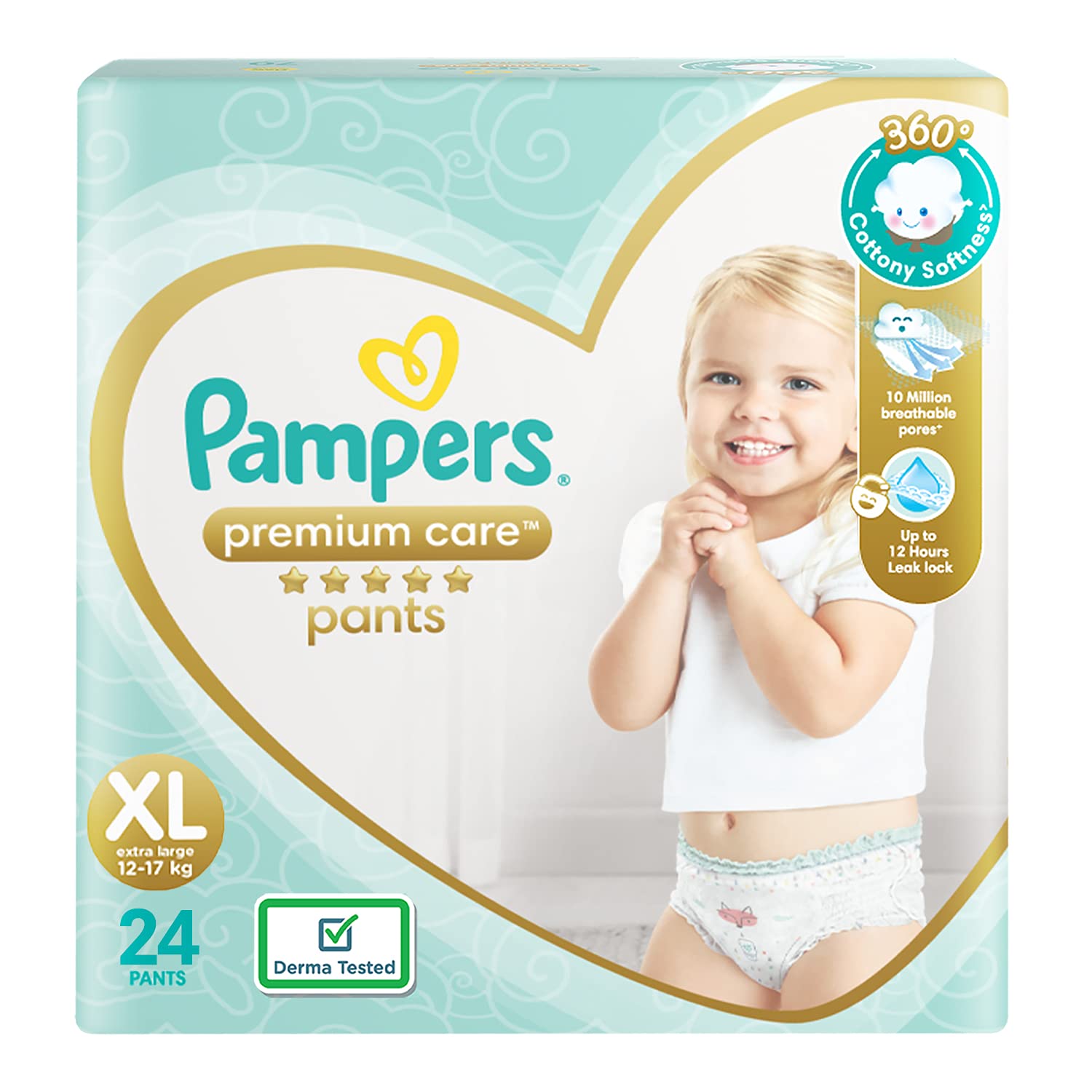 premium care pants pampers