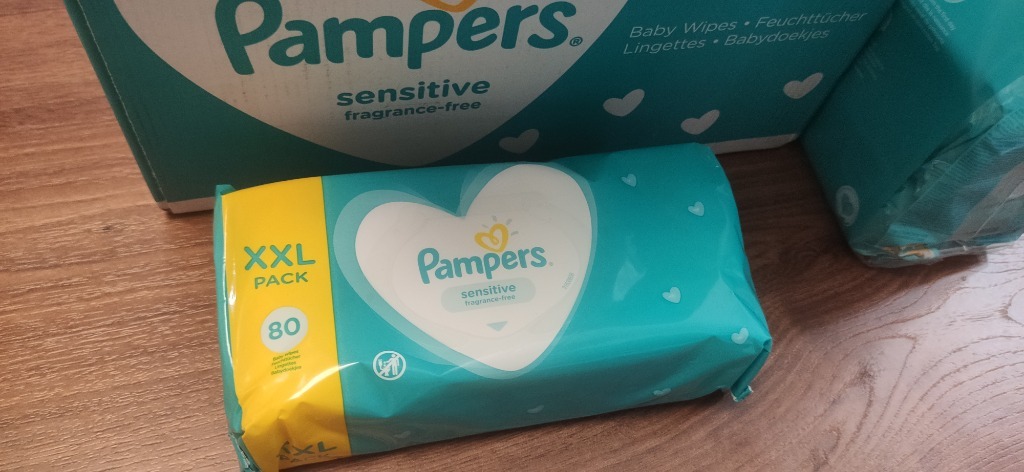 pampers sensitive kielce