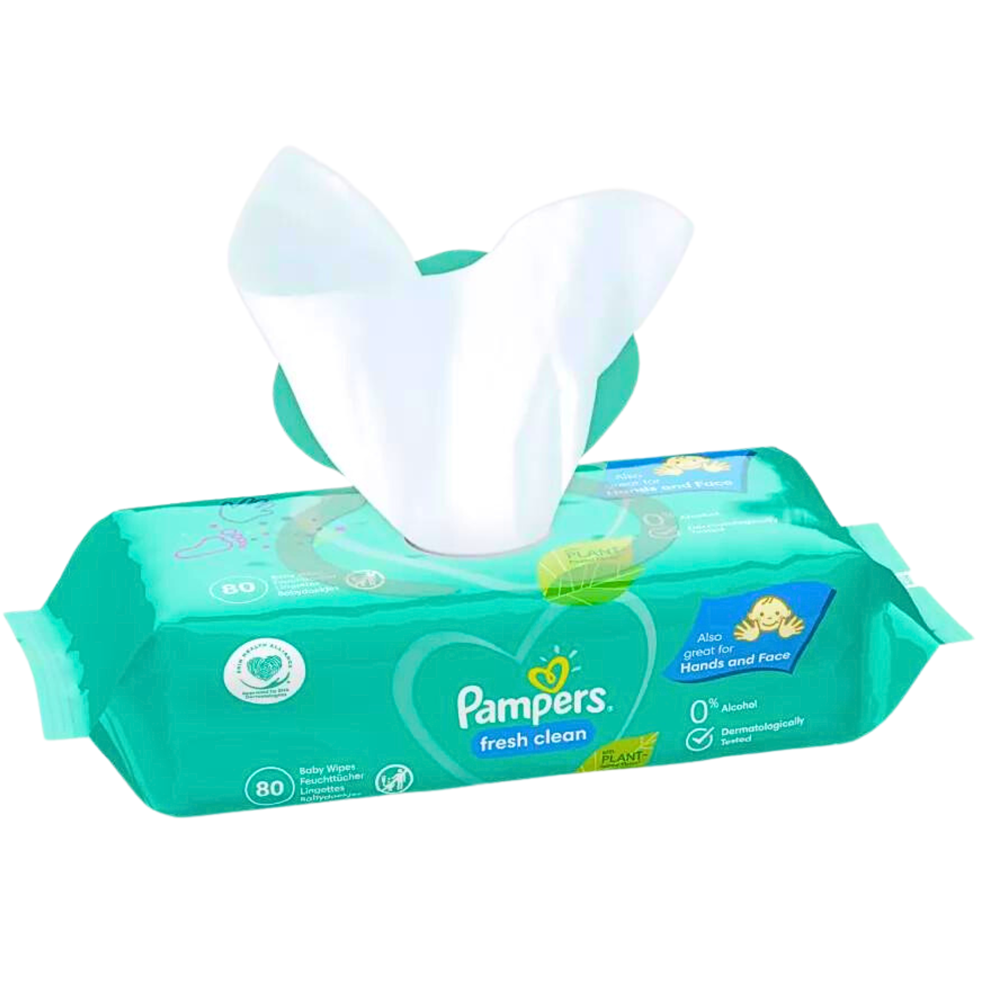 chusteczki pampers sensitive czy fresh clean