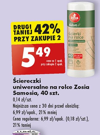 chusteczki nawilżane uniwersalne zosia