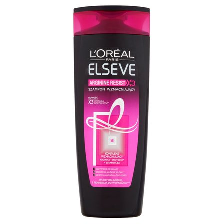 loreal paris elseve arginine resist x3 szampon wzmacniający