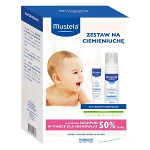 mustela bebe szampon na ciemieniuche