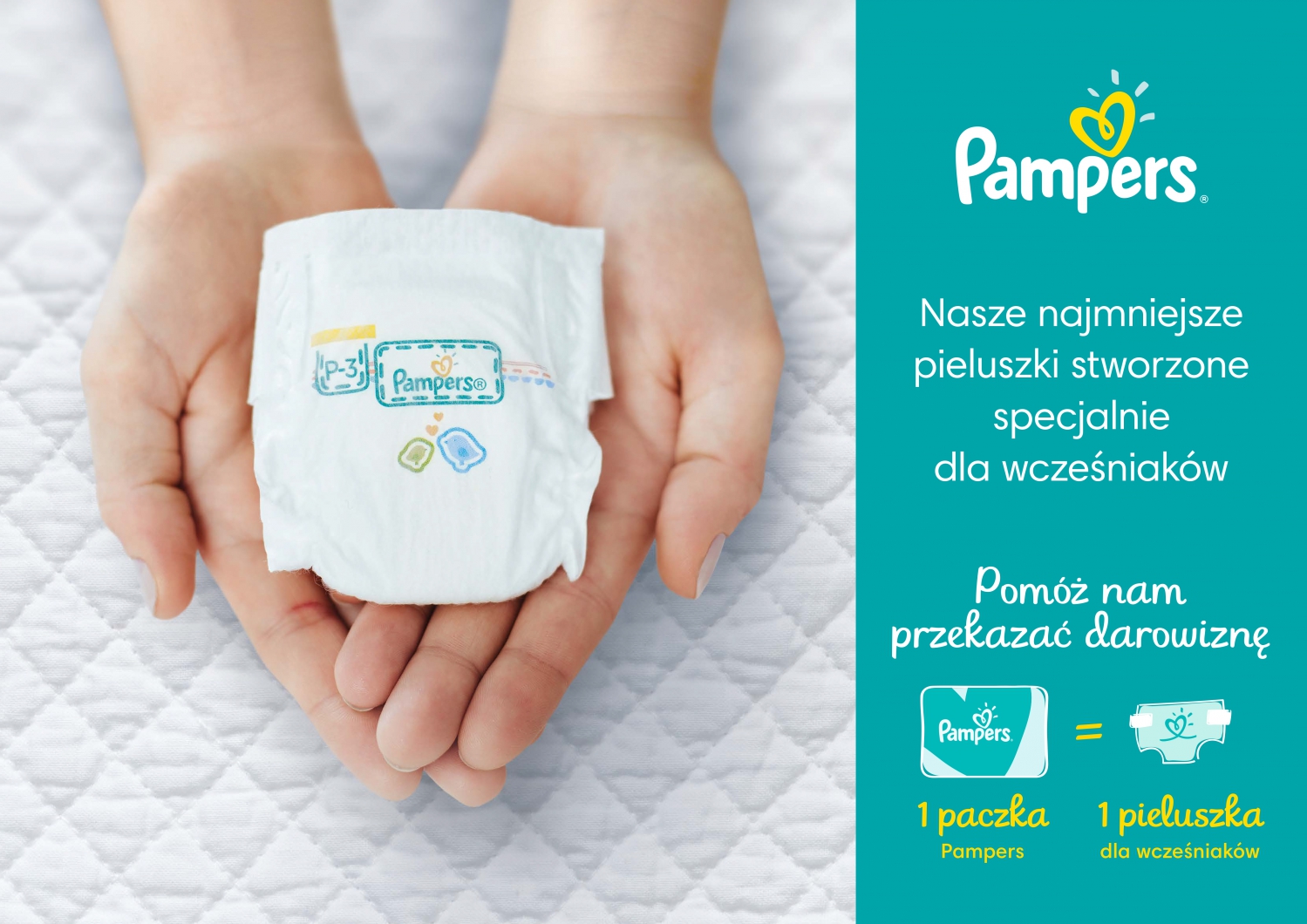 pampers wcześniakom