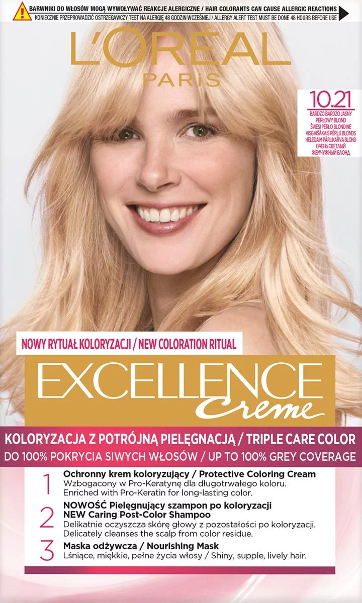 szampon koloryzujacy loreal jasny perlowy blond