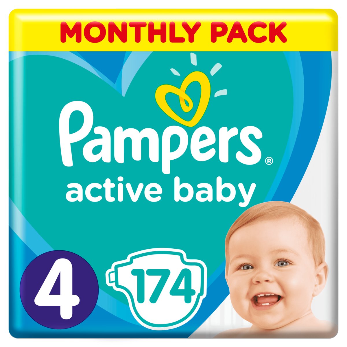 pampers pieluszki zapas 4+ maxi