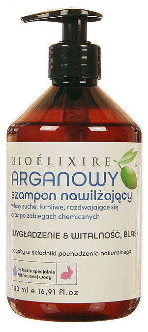 bioelixire argan oil szampon do włosów