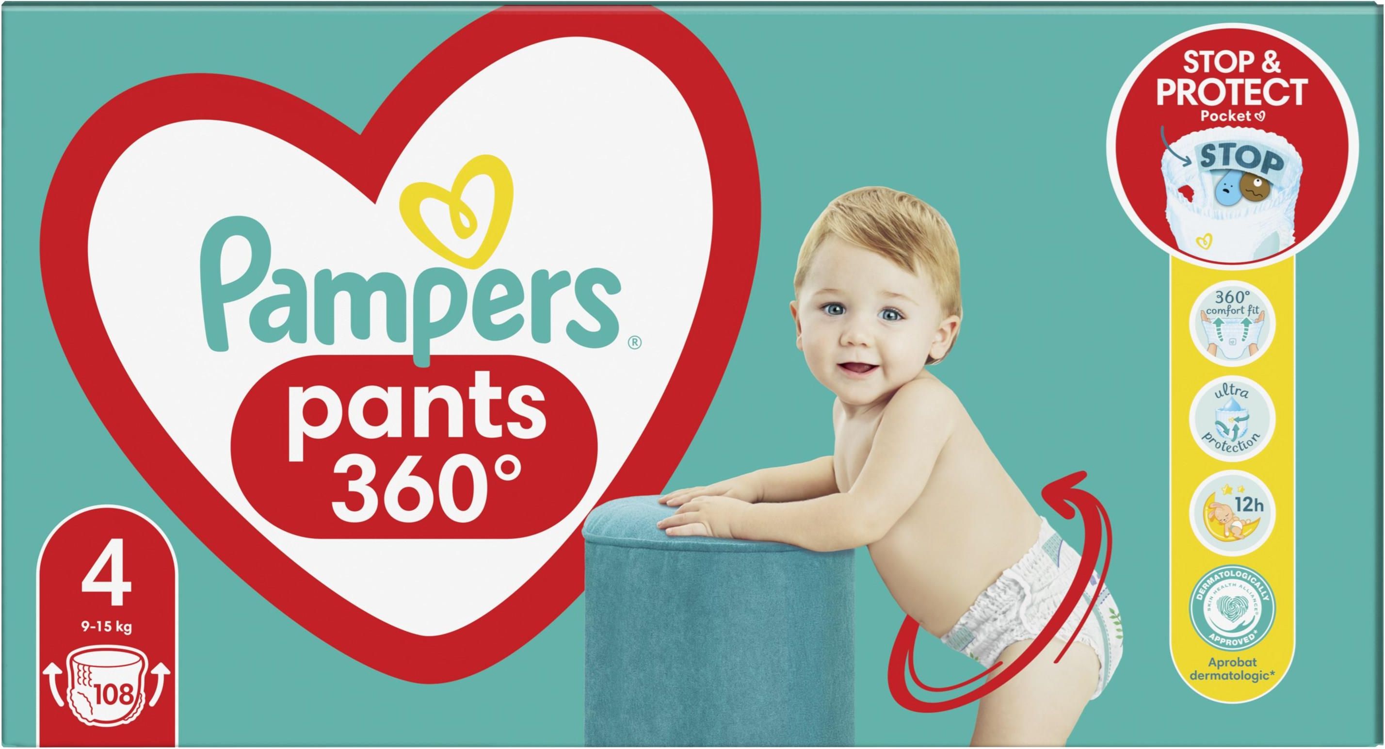 pampers pannts rozmiar 4+