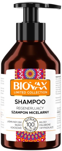 limited collection biovax szampon mineraly i diamenty