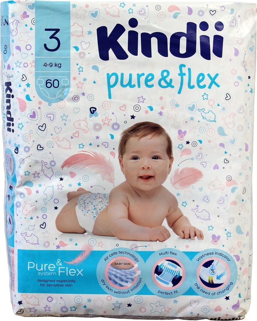 kindii pure flex pieluchy