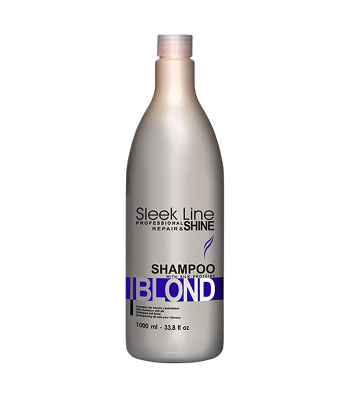 sleek line fioletowy szampon