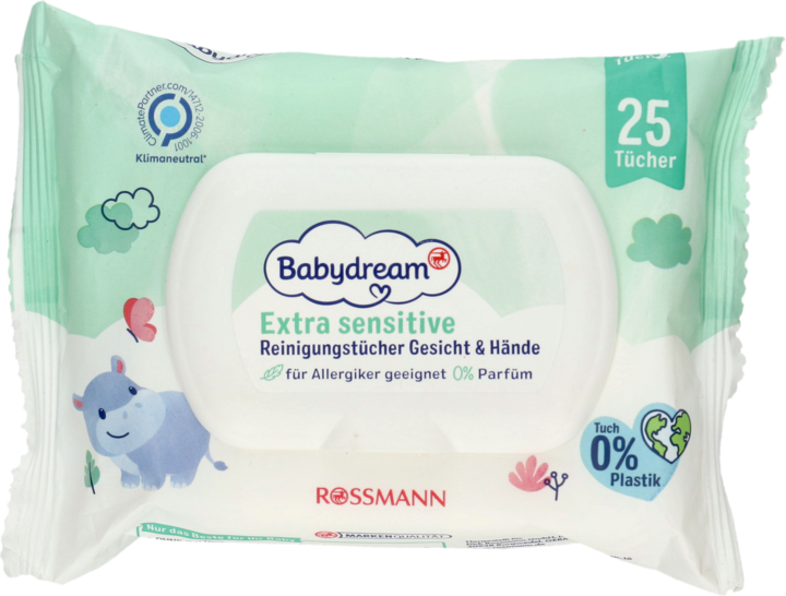 chusteczki nawilżane babydream rossmann