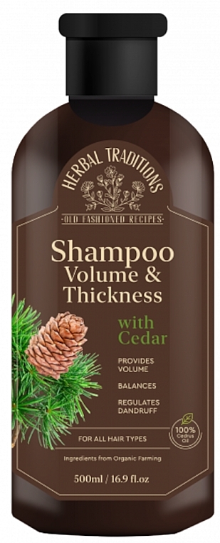 organic cedar szampon