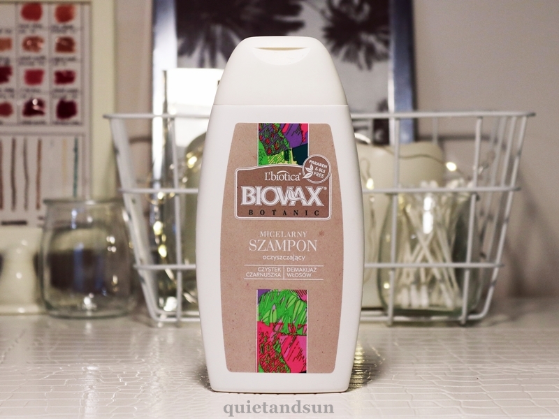 biovax botanic miceralny szampon do włosów