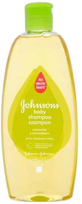 szampon johnsons baby rumiankowy rozjaśnia