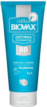 lbiotica biovax bb beauty benefit odżywka do włosów blond