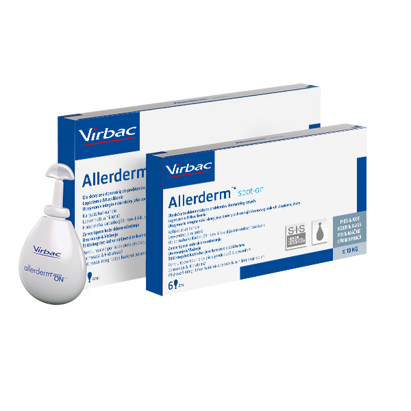 virbac allerderm spot szampon skład