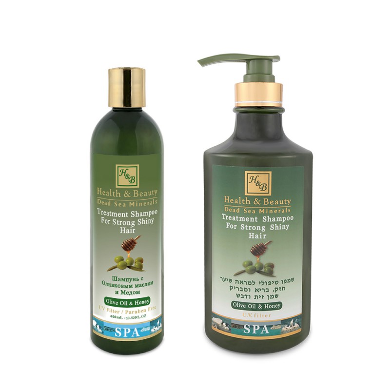 health & beauty naturalny szampon błotny z morza martwego terapeutyczny