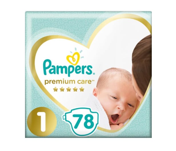 pampers premium care 1 newborn 66 szt rosmann