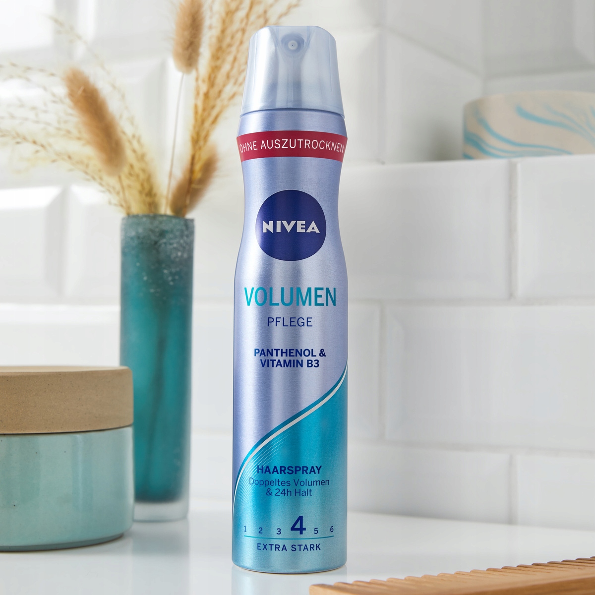 lakier do włosów nivea volume care