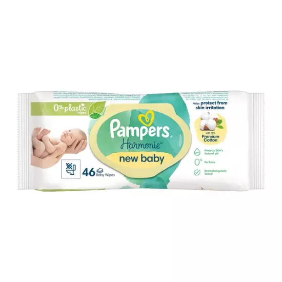 pampers newborn chusteczki