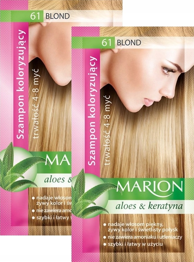 szampon koloryzujący marion 61 blond