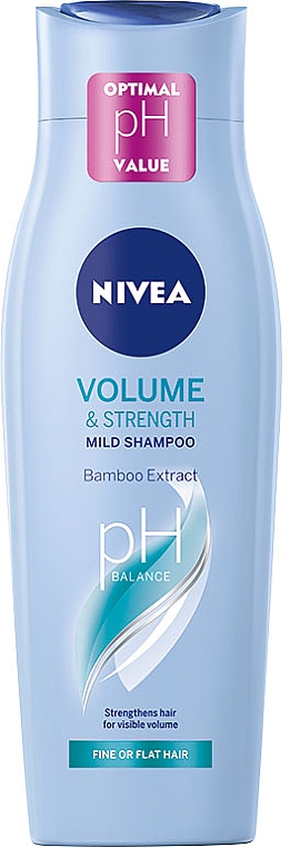 nivea volume care szampon pielęgnujący do włosów cienkic