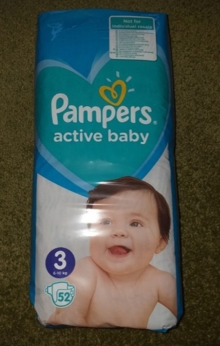 pampers 3 52 szt