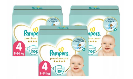 pieluszki pampers 4 allegro