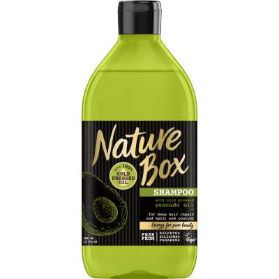 nature box dodający objętości szampon z olejem z moreli